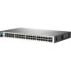 HPE 2530-48 Ethernet Switch - 48 Ports - Manageable - Fast Ethernet, Gigabit Ethernet - 10/100Base-TX, 10/100/1000Base-T - 2 Layer Supported - 2 SFP Slots - Twisted Pair - Rack-mountable, Wall Mountable, Desktop - TAA Compliance J9781A#ABA