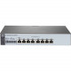 HPE 1820-8G Switch - 8 Ports - Manageable - 10/100/1000Base-T - 2 Layer Supported - 1U High - Rack-mountable, Desktop, Under Table, Wall Mountable - Lifetime Limited Warranty - TAA Compliance J9979A#ABA