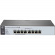 HPE 1820-8G-PPoE+ (65W) Switch - 8 Ports - Manageable - 10/100/1000Base-T - 2 Layer Supported - PoE Ports - 1U High - Rack-mountable, Desktop, Under Table, Wall Mountable - Lifetime Limited Warranty - TAA Compliance J9982A#ABA
