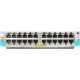 HPE 5400R 24-port 10/100/1000BASE-T PoE+ with MACsec v3 zl2 Module - For Data Networking - 24 x RJ-45 1000Base-T LAN - Twisted PairGigabit Ethernet - 1000Base-T - 1 Gbit/s - TAA Compliance J9986A