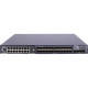 HPE 5800-48G Switch with 1 Interface Slot - 48 Ports - Manageable - Gigabit Ethernet, 10 Gigabit Ethernet - 10/100Base-TX, 10/100/1000Base-T, 10GBase-X - 3 Layer Supported - Power Supply - Twisted Pair, Optical Fiber - 1U High - Rack-mountable - Lifetime 