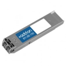 AddOn JD505A Compatible TAA Compliant 10GBase-SR XFP Transceiver (MMF, 850nm, 300m, LC, DOM) - 100% compatible and guaranteed to work - RoHS, TAA Compliance JD505A-AO