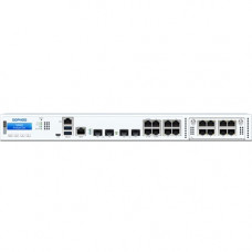 Sophos XGS 3100 Network Security/Firewall Appliance - 8 Port - 10/100/1000Base-T, 10GBase-X - 10 Gigabit Ethernet - 8 x RJ-45 - 5 Total Expansion Slots - 1 Year Xstream Protection - 1U - Rack-mountable, Rail-mountable IG3A1CSUS