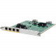 HPE MSR 4-Port Gig-T HMIM Module - For Data Networking - 4 x RJ-45 10/100/1000Base-T LAN1 JG421A