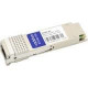 AddOn JG709A Compatible TAA Compliant 40GBase-SR4 QSFP+ Transceiver (MMF, 850nm, 300m, MPO, DOM) - 100% compatible and guaranteed to work - TAA Compliance JG709A-AO