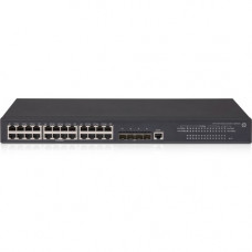 HPE 5130-24G-4SFP+ EI Switch - 24 Ports - Manageable - 10/100/1000Base-T, 10GBase-X - 3 Layer Supported - 1U High - Rack-mountable - Lifetime Limited Warranty JG932A#ABA