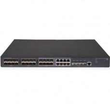 HPE 5130-24G-SFP-4SFP+ EI Switch - Manageable - 10/100/1000Base-T, 1000Base-X, 10GBase-X - 3 Layer Supported - 24 SFP Slots - 1U High - Rack-mountable - TAA Compliance JG933A