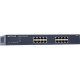 Netgear ProSafe Plus JGS516PE Ethernet Switch - 16 Ports - 2 Layer Supported - Desktop - Lifetime Limited Warranty-None Listed Compliance JGS516PE-100NAS