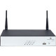 HPE MSR930 Wi-Fi 4 IEEE 802.11n Ethernet Wireless Router - 2.40 GHz ISM Band - 2 x Antenna(2 x External) - 6.75 MB/s Wireless Speed - 4 x Network Port - 1 x Broadband Port - USB - Gigabit Ethernet - Rack-mountable JH012B#ABA