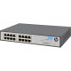 HPE 1420-16G Switch - 16 Ports - Gigabit Ethernet - 10/100Base-TX, 10/100/1000Base-T - 2 Layer Supported - Power Supply - Twisted Pair - 1U High - Rack-mountable, Desktop, Wall Mountable, Under Table - Lifetime Limited Warranty - TAA Compliance JH016A#ABA