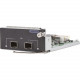 HPE 5130/5510 10GbE SFP+ 2-port Module - For Data Networking, Optical NetworkOptical Fiber10 Gigabit Ethernet - 10GBase-X2 x Expansion Slots - SFP+ - TAA Compliance JH157A