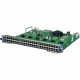 HPE 10500 48-port 1000BASE-T SE Module - For Data NetworkingTwisted PairGigabit Ethernet - 1000Base-T48 x Expansion Slots - SFP (mini-GBIC) - TAA Compliance JH192A