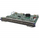 HPE 7500 48-port 1000BASE-T w/ PoE+ SE Module - For Data Networking - 48 x RJ-45 10/100/1000Base-TX PoE+ LAN - Twisted PairGigabit Ethernet - 1000Base-T - 1 Gbit/s - TAA Compliance JH213A
