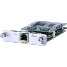 HPE MSR 1-Port E1/T1 Voice SIC Module - For Voice - 1 x T1/E1 NetworkT1/E1 - TAA Compliance JH240A