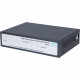 HPE OfficeConnect 1420 5G Switch - 5 Ports - Gigabit Ethernet - 10/100/1000Base-TX - 2 Layer Supported - Twisted Pair - Rack-mountable, Desktop - Lifetime Limited Warranty - TAA Compliance JH327A#ABA