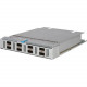 HPE 5950 8-Port QSFP28 Module - For Optical Network, Data NetworkingOptical Fiber100 Gigabit Ethernet - 100GBase-X8 x Expansion Slots - QSFP - TAA Compliance JH406A