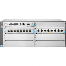 HPE Aruba 5406R 8-port 1/2.5/5/10GBASE-T PoE+/ 8-port SFP+ (No PSU) v3 zl2 Switch - 8 Ports - Manageable - Gigabit Ethernet, 10 Gigabit Ethernet - 1000Base-X, 10GBase-X - 3 Layer Supported - Modular - Power Supply - Twisted Pair, Optical Fiber - 4U High -