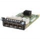 HPE Aruba 3810M 4SFP+ Module - For Data Networking, Optical NetworkOptical Fiber10 Gigabit Ethernet - 10GBase-X4 x Expansion Slots - SFP+ - TAA Compliance JL083A