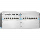 HPE 5406R 16-port SFP+ (No PSU) v3 zl2 Switch - Manageable - 10 Gigabit Ethernet - 10GBase-X - 3 Layer Supported - Modular - Power Supply - Optical Fiber - 4U High - Rack-mountable - Lifetime Limited Warranty - TAA Compliance JL095A