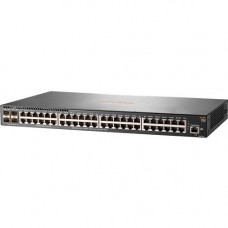 HPE Aruba 2930F 48G 4SFP+ Switch - 48 Ports - Manageable - 10 Gigabit Ethernet, Gigabit Ethernet - 10/100/1000Base-TX, 10GBase-X - 3 Layer Supported - Modular - Twisted Pair, Optical Fiber - 1U High - Rack-mountable, Desktop - Lifetime Limited Warranty - 