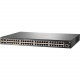 HPE Aruba 2930F 48G PoE+ 4SFP+ Switch - 48 Ports - Manageable - 10 Gigabit Ethernet, Gigabit Ethernet - 10/100/1000Base-T, 10GBase-X - 3 Layer Supported - Modular - Twisted Pair, Optical Fiber - 1U High - Rack-mountable, Desktop - Lifetime Limited Warrant