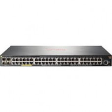 HPE Aruba 2930F 48G PoE+ 4SFP+ Switch - 48 Ports - Manageable - 3 Layer Supported - Modular - Twisted Pair, Optical Fiber - 1U High - Rack-mountable - Lifetime Limited Warranty JL256ACM#ABA
