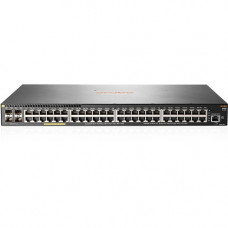 HPE Aruba Central Managed 2930F 48G PoE+ 4SFP Switch - 48 Ports - Manageable - 3 Layer Supported - Modular - 4 SFP Slots - Optical Fiber, Twisted Pair - Lifetime Limited Warranty JL262ACM