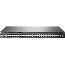 HPE Aruba 2930F 48G PoE+ 4SFP+ T Swch - 48 Ports - Manageable - 3 Layer Supported - Modular - Twisted Pair, Optical Fiber - 1U High - Rack-mountable - TAA Compliance JL264A#ABA
