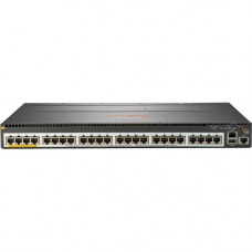 HPE Aruba 2930M 24 Smart Rate PoE+ 1-slot Switch - 24 Ports - Manageable - 3 Layer Supported - Modular - Twisted Pair - Rack-mountable, Standalone - Lifetime Limited Warranty - TAA Compliance JL324A