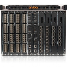 HPE Aruba 8400 8-slot Chassis - Manageable - 3 Layer Supported - Modular - Optical Fiber - 8U High - Rack-mountable, Rail-mountable, Surface Mount - TAA Compliance JL375A