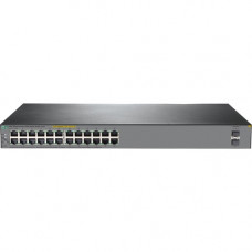 HPE OfficeConnect 1920S 24G 2SFP PoE+ 370W Switch - 24 Ports - Manageable - Gigabit Ethernet - 10/100/1000Base-T - 3 Layer Supported - Modular - 2 SFP Slots - Power Supply - Twisted Pair, Optical Fiber - Rack-mountable - Lifetime Limited Warranty JL385A#A