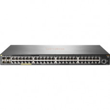 HPE Aruba 2930F 48G PoE+ 4SFP+ 740W Switch - 48 Ports - Manageable - 3 Layer Supported - Modular - Twisted Pair, Optical Fiber - Lifetime Limited Warranty - TAA Compliance JL558A#ABA
