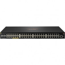 HPE Aruba 2930F 48G PoE+ 4SFP+ 740W Switch - 48 Ports - Manageable - 3 Layer Supported - Modular - 980 W Power Consumption - 740 W PoE Budget - Twisted Pair, Optical Fiber - PoE Ports - Rack-mountable - Lifetime Limited Warranty JL558A#B2B