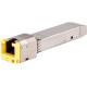 HPE Aruba 10GBASE-T SFP+ RJ45 30m Cat6A Transceiver - For Data Networking - 1 x RJ-45 10GBase-T LAN - Twisted Pair10 Gigabit Ethernet - 10GBase-T JL563A
