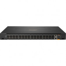 HPE Aruba 8325-32C Layer 3 Switch - Manageable - 100 Gigabit Ethernet - 3 Layer Supported - Modular - Power Supply - Optical Fiber - 1U High - Rack-mountable - 5 Year Limited Warranty - TAA Compliance JL626A#ABA