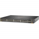 HPE Aruba 6300F 48-port 1GbE Class 4 PoE and 4-port SFP56 Switch - 48 Ports - Manageable - 3 Layer Supported - Modular - 4 SFP Slots - Twisted Pair, Optical Fiber - 1U High - Rack-mountable - Lifetime Limited Warranty JL665A#AC4