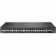 HPE Aruba 6300F 48-port 1GbE Class 4 PoE and 4-port SFP56 Switch - 48 Ports - Manageable - 3 Layer Supported - Modular - 4 SFP Slots - Twisted Pair, Optical Fiber - 1U High - Rack-mountable - Lifetime Limited Warranty - TAA Compliance JL665A#B2E