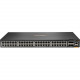 HPE Aruba 6300F 48-port 1GbE and 4-port SFP56 Switch - 48 Ports - Manageable - 3 Layer Supported - Modular - 4 SFP Slots - Twisted Pair, Optical Fiber - 1U High - Rack-mountable - Lifetime Limited Warranty JL667A#B2B
