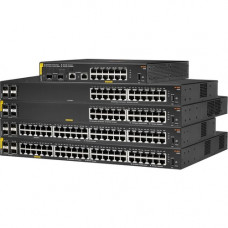 HPE Aruba 6100 Ethernet Switch - 12 Ports - Manageable - 2 Layer Supported - Modular - 21.90 W Power Consumption - 139 W PoE Budget - Optical Fiber, Twisted Pair - PoE Ports - 1U High - Wall Mountable, Rack-mountable, Surface Mount - Lifetime Limited Warr