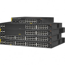 HPE Aruba 6100 48G Class4 PoE 4SFP+ 370W Switch - 48 Ports - Manageable - 3 Layer Supported - Modular - 45 W Power Consumption - 370 W PoE Budget - Twisted Pair, Optical Fiber - PoE Ports - 1U High - Rack-mountable, Wall Mountable - Lifetime Limited Warra