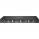 HPE Aruba 6100 48G 4SFP+ Switch - 48 Ports - 3 Layer Supported - Modular - 44.20 W Power Consumption - Twisted Pair, Optical Fiber - 1U High - Rack-mountable, Wall Mountable - Lifetime Limited Warranty JL676A#B2E