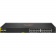 HPE Aruba 6100 24G Class4 PoE 4SFP+ 370W Switch - 24 Ports - Manageable - 3 Layer Supported - Modular - 32.70 W Power Consumption - 370 W PoE Budget - Twisted Pair, Optical Fiber - PoE Ports - 1U High - Rack-mountable, Wall Mountable - Lifetime Limited Wa