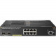 HPE 2930F 8G PoE+ 2SFP+ TAA Switch - 8 Ports - Manageable - TAA Compliant - 3 Layer Supported - Modular - Twisted Pair, Optical Fiber - 1U High - Rack-mountable, Desktop - Lifetime Limited Warranty - TAA Compliance JL692A#ABA