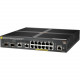 HPE Aruba 2930F 12G PoE+ 2G/2SFP+ Switch - 16 Ports - Manageable - 3 Layer Supported - Modular - Twisted Pair, Optical Fiber - Lifetime Limited Warranty - TAA Compliance JL693A#ABA