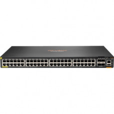 HPE Aruba 6200F 48G Class4 PoE 4SFP+ 740W Switch - 48 Ports - Manageable - 3 Layer Supported - Modular - 740 W PoE Budget - Twisted Pair, Optical Fiber - PoE Ports - Lifetime Limited Warranty - TAA Compliance JL728A#ABA