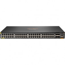 HPE Aruba 6200F 48G Class4 PoE 4SFP+ 740W Switch - 48 Ports - Manageable - Gigabit Ethernet, 10 Gigabit Ethernet - 10/100/1000Base-T, 10GBase-X - TAA Compliant - 3 Layer Supported - Modular - Power Supply - 62 W Power Consumption - 740 W PoE Budget - Opti