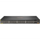 HPE Aruba 6200F 48G Class4 PoE 4SFP+ 740W Switch - 48 Ports - Manageable - Gigabit Ethernet, 10 Gigabit Ethernet - 10/100/1000Base-T, 10GBase-X - TAA Compliant - 3 Layer Supported - Modular - Power Supply - 62 W Power Consumption - 740 W PoE Budget - Opti