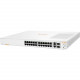 HPE Aruba Instant On 1960 24G 2XGT 2SFP+ Switch - 26 Ports - Manageable - 10 Gigabit Ethernet, Gigabit Ethernet - 10GBase-T, 10GBase-X, 10/100/1000Base-T - 2 Layer Supported - Modular - Power Supply - 40 W Power Consumption - Optical Fiber, Twisted Pair -