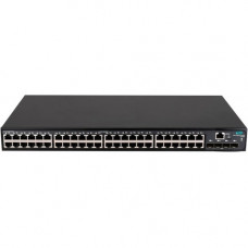 HPE FlexNetwork 5140 48G 4SFP+ EI Switch - 48 Ports - Manageable - Gigabit Ethernet, 10 Gigabit Ethernet - 10/100/1000Base-T, 10GBase-X - 3 Layer Supported - Modular - Power Supply - 38 W Power Consumption - Optical Fiber, Twisted Pair - 1U High - Rack-mo
