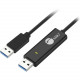 SIIG USB 3.0 Data KM Magic Switch Console Cable - 2 Computer(s) - TAA Compliant - TAA Compliance JU-CSL111-S1